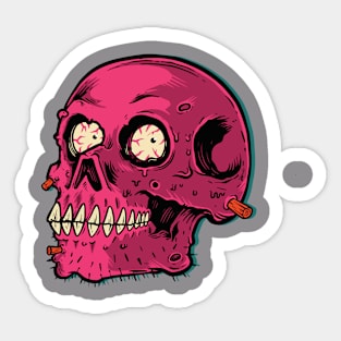 Grove Skull Sticker